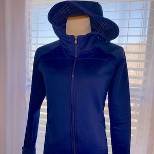 Under Armour cold gear running jacket with hood